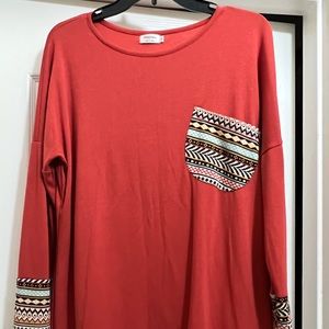 Potgmm women’s size medium long sleeve shirt.
